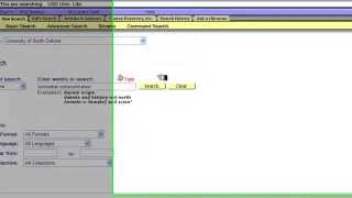 USD Library Catalog (ALEPH) Part 1: Basic Searching