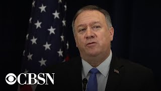 Watch live: Secretary of State Mike Pompeo speaks amid heightened tensions with Iran