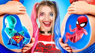 I Became Harley Quinn And Fell In Love With The Joker ||  Transformation into a Superhero