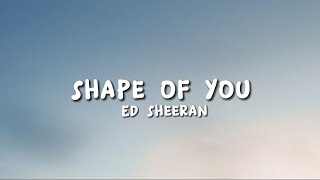 Shape Of You - Ed Sheeran (Lyrics)