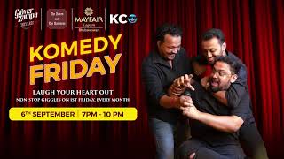 Komedy Friday at MAYFAIR Lagoon, Bhubaneswar