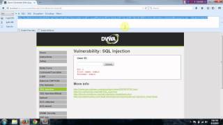 Error Base Double Query SQL Injection Tutorial