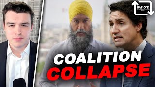 Justin Trudeau IN DANGER as Jagmeet Singh ENDS coalition deal