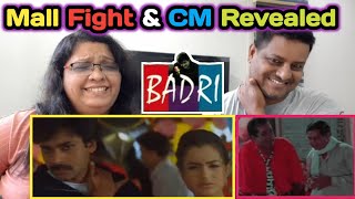 Badri Shopping Mall Fight Scene | Badri CM Revealed Comedy Scene |Pawan Kalyan,Brahmanandam|Reaction