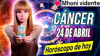 REGRESARÁ A TI? 😲 👀  MHONI VIDENTE 🔮 💚 horóscopo – horoscopo de hoy CÁNCER 24 de  ABRIL 2024❤️🧡💛❤️✅