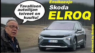 Odotettu Skoda Elroq ensikoeajossa: Suosikin eväät!