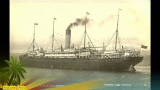 Old Ship Photo's  Single Funnel Ocean Liners A-L - Abinsi - Almazora - Ascania - Arawa - Athenic etc