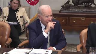 President Joe Biden delivers remarks on Los Angeles wildfires