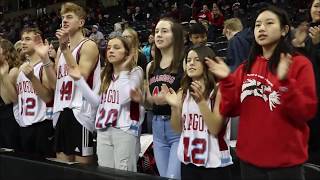 US Boys Basketball vs Willapa Valley at State 2B