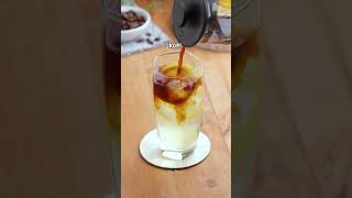 Rasakan kesegaran rasa kopi di Americano Lemonade 🍋 #endeus #shorts #americanolemonade #food #drink