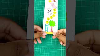 DIY Paper Game - Handmade Paper Game #shorts #shortsfeed #youtubeshorts #satisfying #art #games