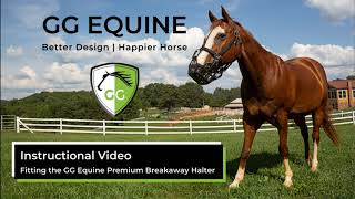 How to fit the GG Equine Premium Breakaway Halter