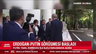 CANLI I Erdoğan Putin Görüşmesi Öncesi Flaş Açıklamalar!