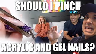 Should I Pinch Acrylic and Gel | Vlog 73