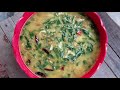 মসুর ডাল দিয়ে পাট শাকের ফোঁড়ন masoor dal pat shak recipe