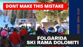 Snowboarding at Folgarida Ski Resort | SkiRama Dolomiti