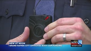GR commissioners approve funding for police body cameras