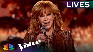 Reba McEntire Performs "Seven Minutes In Heaven" | The Voice Lives | NBC