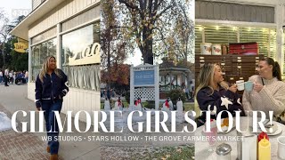 WE'RE GOING TO STARS HOLLOW!: Warner Bros Studios Tour + Gilmore Girls Set + Pasta Corner | Vlog 430