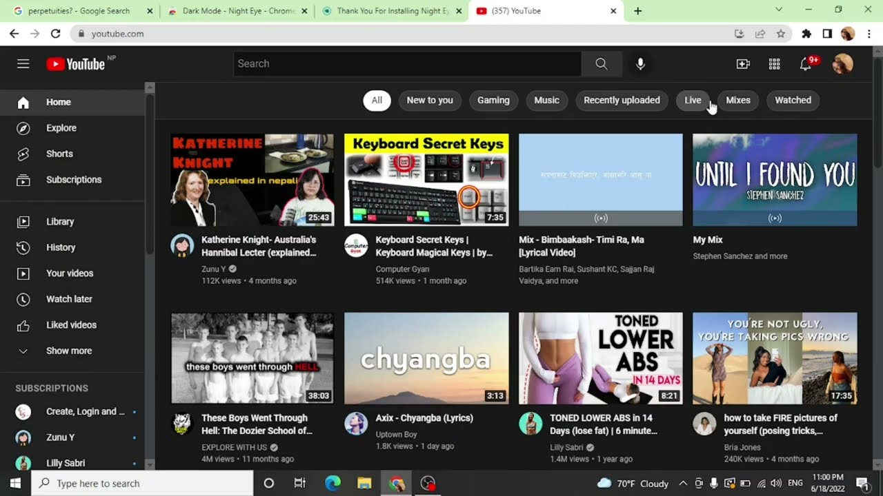 YouTube Dark Mode | How To Enable Dark Mode On YouTube On PC? - YouTube