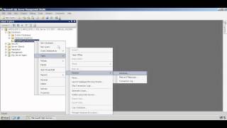 14 MS SQL Server 2008 Restore Database using Full backup