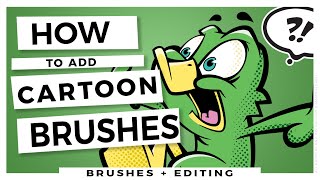 Adobe Illustrator Tutorial: Adding Cartoon Brushes