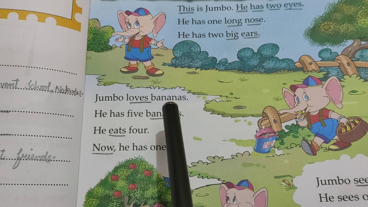 Class 1 English Youtube