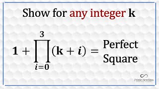 1 plus the product of four consecutive integers