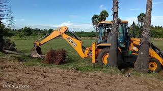 JCB playing with palm 🌲 tree/Tamil ideas