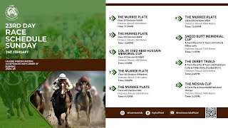 LRC Live  - 23rd Day Lahore Winter Meeting 2024-2025 | Fabruary 02, 2025 #horse #race #horserace