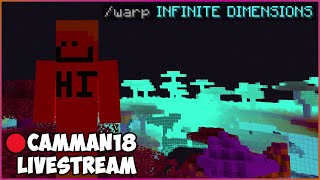 Beating Minecraft with INFINITE DIMENSIONS camman18 Full Twitch VOD