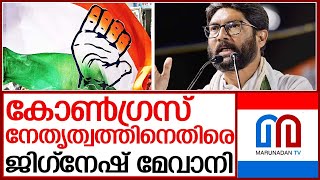 ​ഗുജറാത്ത് തെരഞ്ഞെടുപ്പിലെ കോൺ​ഗ്രസിൻ്റെ നിസ്സം​ഗതയ്ക്കെതിരെ ജി​ഗ്നേഷ് മേവാനി |  jignesh mevani