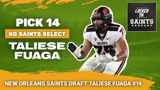 New Orleans Saints Pick Taliese Fuaga | 2024 NFL Draft Coverage