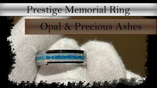 Prestige Memorial Ring | Opal & Precious Ashes