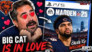 Big Cat LOVES Caleb Williams On The Madden Cover