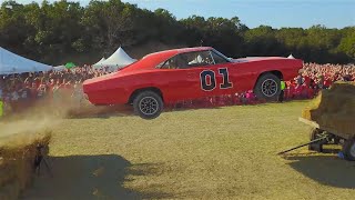 Cop Car Ford Crown Vic Transformed Into a General Lee Dodge Charger