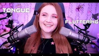 ASMR Tongue Fluttering (binaural)