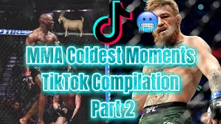 🐐🥶 MMA Coldest Moments TikTok Compilation Part 2 #EP79