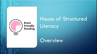 House of Structured Literacy