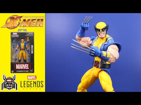 Marvel Legends 85th Anniversary ASTONISHING WOLVERINE X-Men Figure Review