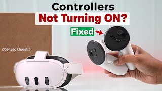 How To Fix Meta Quest 3 Controller Not Turning ON!