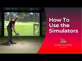 Simulators at World of Golf