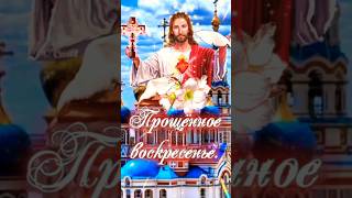 С Прощённым Воскресеньем 🙏🏼#пожелание