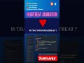 HeartBeat Animation 💗 using Html Css | #html #css #webdevelopment #heartbeat #love #viral #trending