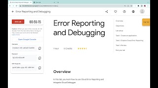 Error Reporting and Debugging || #qwiklabs || #coursera || [With Explanation🗣️]