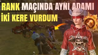 RANK MAÇINDA AYNI ADAMI İKİ KERE VURDUM❗Pubg Mobıle