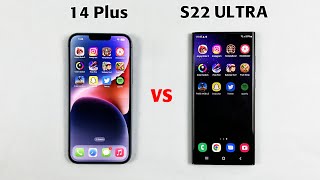 iPhone 14 Plus vs Samsung Galaxy S22 Ultra - SPEED TEST!