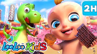 🍫Chocolate song 🦈Baby Shark and other Nursery Rhymes Songs - LooLoo Kids