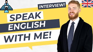 Everyday British English Conversations (Job Interview) | British Accent Training