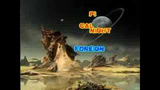 Mike Oldfield - Foreign Affair (karaoke - fair use)